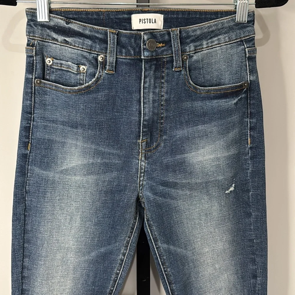 Pistola Denim Skinny Jeans Distressed Size 26 New NWOT
